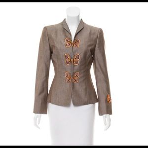 CAROLINA HERRERA
Embellished Butterfly Jacket
Size: SI US 4